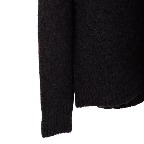 Norse Projects Rasmus Relaxed Brushed Polo Black N45-0614 Degli Uberti